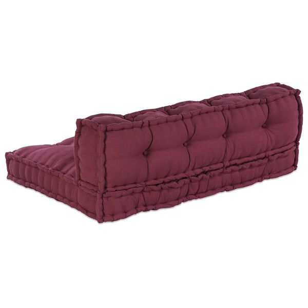 vidaXL Pallet-sofatyyny Burgundy kangas
