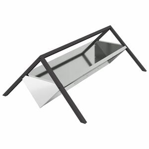 vidaXL El&auml;inten ruokintakaukalo Hopea 111 x 76 x 38 cm