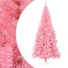 vidaXL Tekojoulukuusi jalustalla pinkki 180 cm PVC