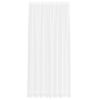 vidaXL Verkkoverho verhoilla Valkoinen 280 x 200 cm Polyesteri