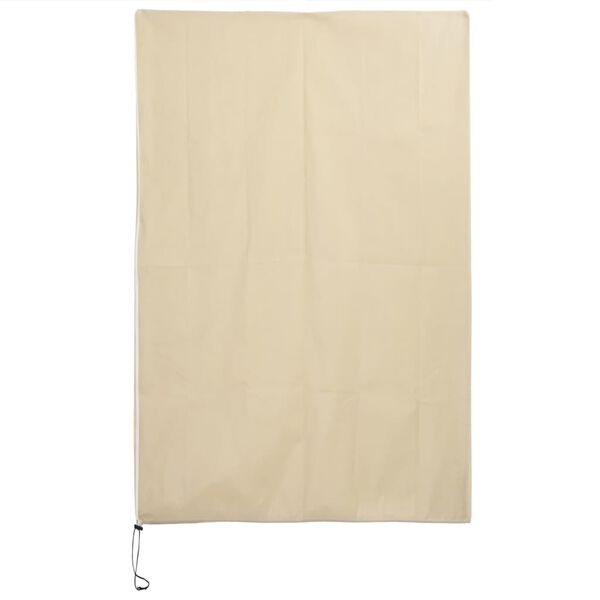 vidaXL Kasvien fleecepeite vetoketjulla 2 kpl 70 g/m² 1x1,55 m