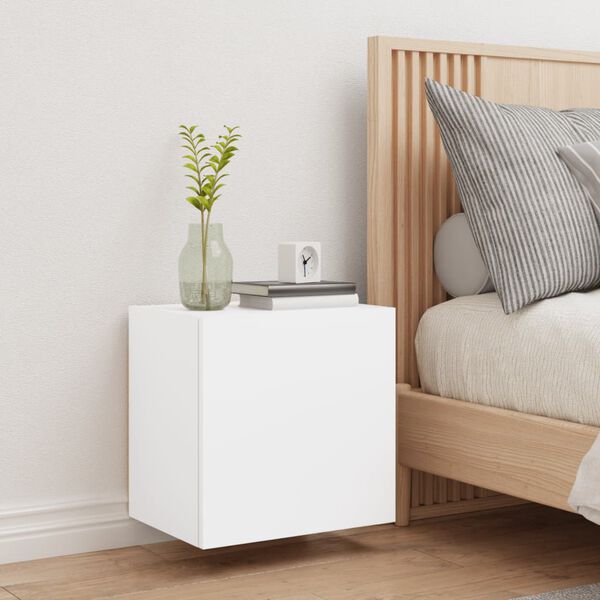 vidaXL TV-sein&auml;kaappi valkoinen 40,5x30x40 cm tekninen puu