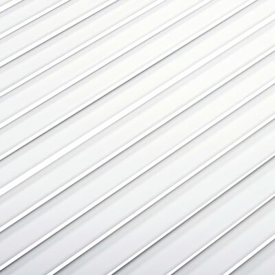 vidaXL Kaapin ovi säleikkömuotoilu valkoinen 99,3x39,4 cm täysi mänty