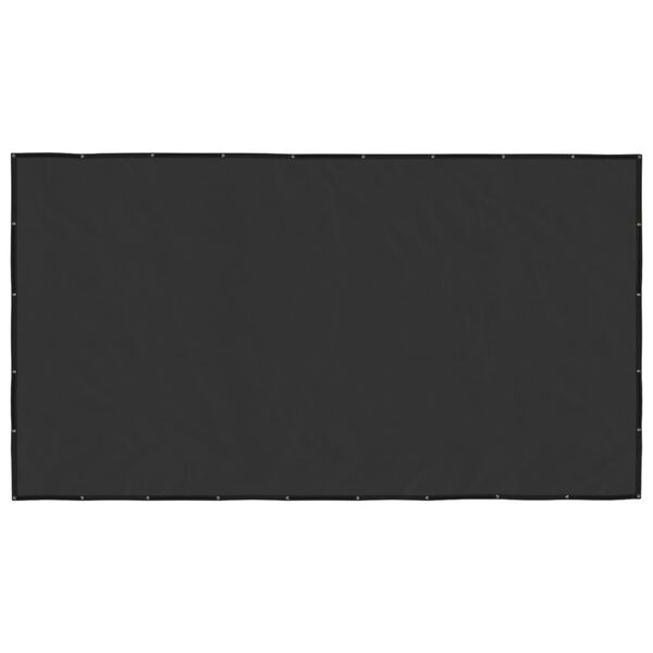 vidaXL Peräkärryn verkko HDPE 2,5x4,5 m musta