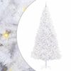vidaXL Tekojoulukuusi 300 LED-valoilla Valkoinen 300 cm PVC ja ter&auml;s