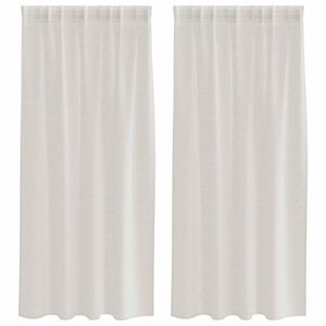 vidaXL Verhosatiini 2 kpl Kerma 175 x 140 cm Polyesteri