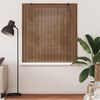 vidaXL Rullaverho verhoilla Ruskea 140 x 160 cm Bambu