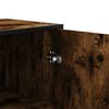 vidaXL Highboard Savustettu tammi Suunniteltu puu ja metalli