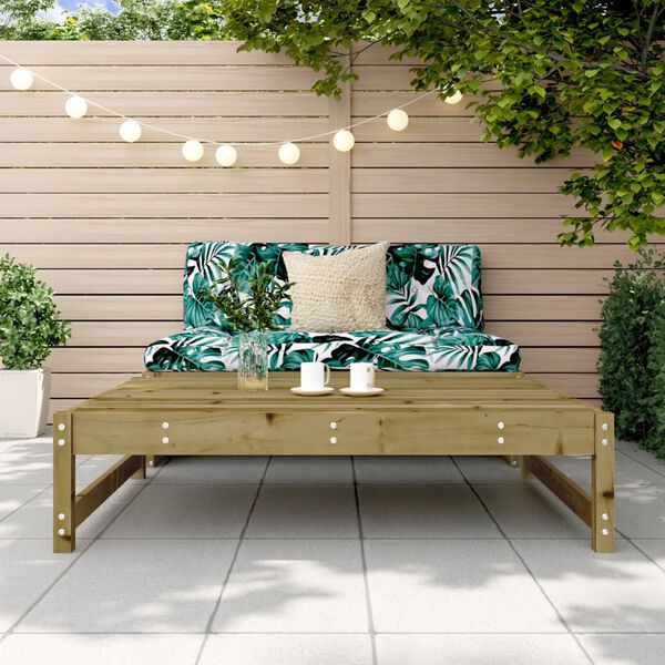 vidaXL Ulkorahi 120x80 cm kyllästetty mänty