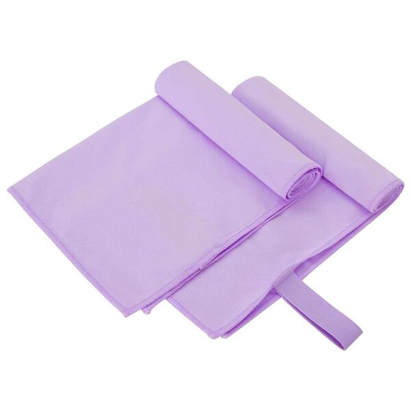 vidaXL Urheilupyyhkeet 2 pcs Violetti 50 x 30 cm