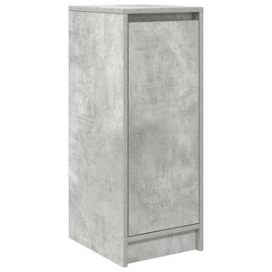 vidaXL Kenk&auml;kaappi betoninharmaa 29,5x34x76 cm tekninen puu