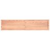 vidaXL P&ouml;yt&auml;levy vaaleanruskea 180x40x(2-4) cm k&auml;sitelty t&auml;ystammi