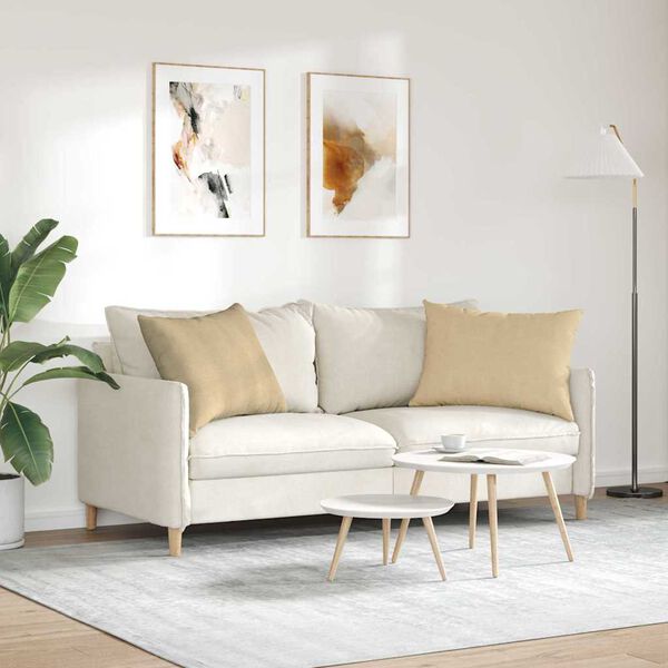 vidaXL Sohvatyynyt 2 pcs Harmaa vihreä 70 x 50 cm Korduroikangas