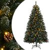 vidaXL Tekojoulukuusi 150 LED-valoa 120 cm