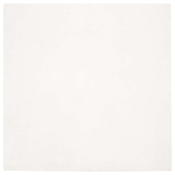 vidaXL Keinotekoinen Kanin Turkis Matto Olite Kerma 200 x 200 cm