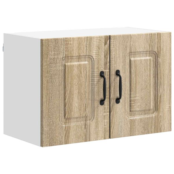 vidaXL Keitti&ouml;kaappi Kalmar Sonoman tammi 60 x 31 x 40 cm Tekninen puu