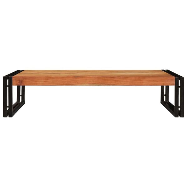 vidaXL Kylpyhuoneshelf Ruskea 100 x 50 x 23 cm Tihe&auml; akasiapuu