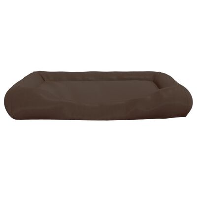 vidaXL Koiran sänky tyynyillä ruskea 115x100x20 cm Oxford kangas