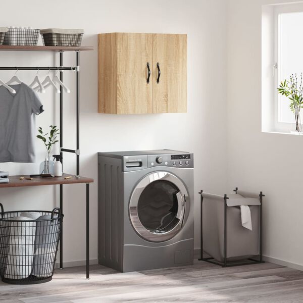 vidaXL Sein&auml;kaappi Sonoma-tammi 60x31x60 cm tekninen puu