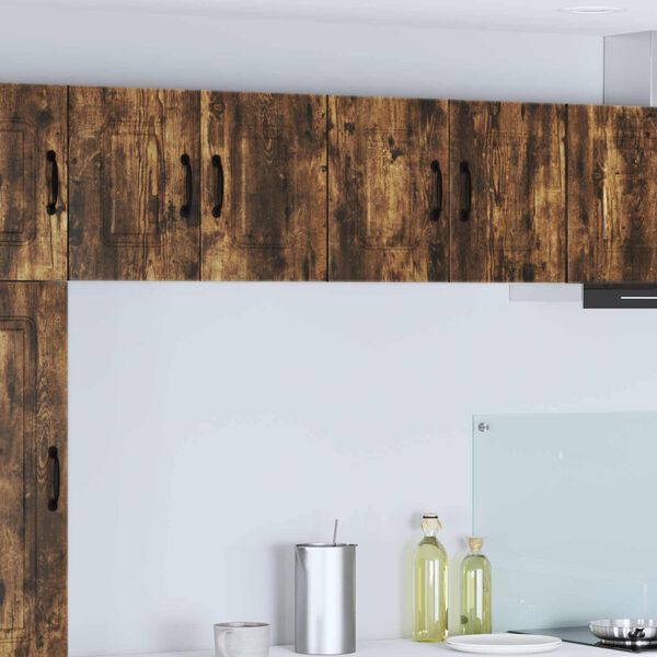 vidaXL Keitti&ouml;kaappi Kalmar 2 pcs Savup&auml;hkin&auml; 60 x 31 x 40 cm