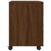 vidaXL Siirrett&auml;v&auml; arkistokaappi py&ouml;rill&auml; ruskea tammi 45x38x54 cm puu
