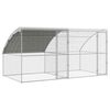 vidaXL Kanah&auml;kki 2 ovella 2 kpl Hopea 400x200x200cm Ter&auml;s ja PE