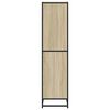 vidaXL Kirjakaappi Sonoma Oak 40x35x139 cm Engineered Wood