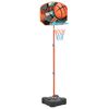 vidaXL Siirrett&auml;v&auml; ja s&auml;&auml;dett&auml;v&auml; koripallosarja 109-141 cm