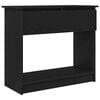 vidaXL konsolip&ouml;yt&auml; laatikoilla musta 85,5x38,5x74,5 cm