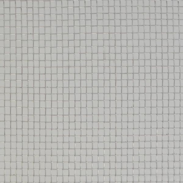 vidaXL Verkkosuoja ruostumaton teräs 100x1000 cm hopea