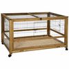 Kerbl Pienel&auml;inh&auml;kki sis&auml;tiloihin 116x75x70 cm puu ruskea