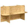 vidaXL Terraarion Perusta Ruskea 100 x 50 x 50 cm OSB