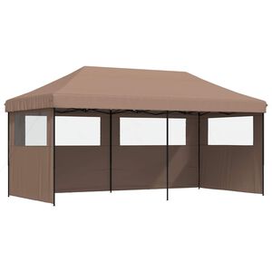vidaXL Juhlateltta 292 x 580 x 315 cm Ruskea Oxford-kangas