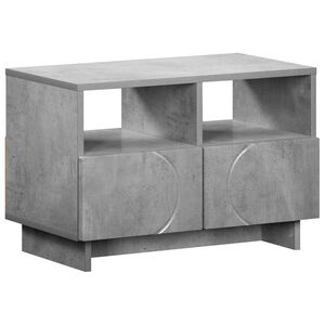 vidaXL TV-teline 60 x 34.5 x 40 cm Betoninharmaa Tekninen puu