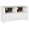 vidaXL TV-kaappi Drammen Valkoinen 99 x 43 x 55 cm T&auml;ysi M&auml;nty