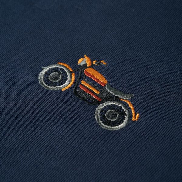 Lasten collegepaita meleerattu laivastonsininen 128