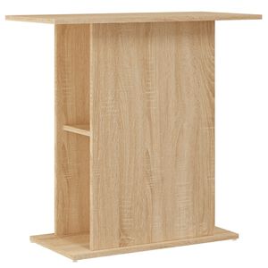 vidaXL Akvaarioteline Sonoma-tammi 75x36x72,5 cm tekopuu