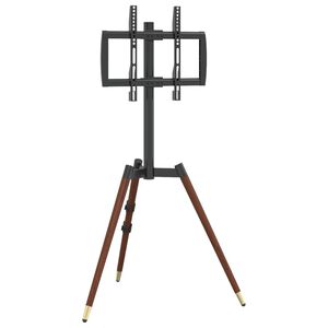 vidaXL TV-kolmijalka 37"-65" ruuduille Max VESA 400x400 mm 40 kg