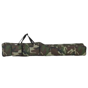 vidaXL Vapalaukku vihre&auml; maastokuvio 150 cm Oxford kangas