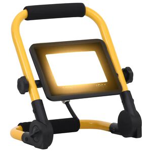 vidaXL LED-valonheitin kahvalla 30 W lämmin valkoinen