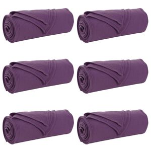 vidaXL Heittop&auml;&auml;llys 6 kpl Violetti 200 x 150 cm 2.61 kg Fleese