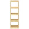 vidaXL Kirjahylly/tilanjakaja 40x30x135,5 cm t&auml;ysi m&auml;nty