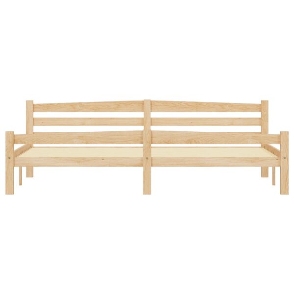 vidaXL S&auml;ngynrunko 2 vetolaatikolla t&auml;ysi m&auml;nty 200x200 cm