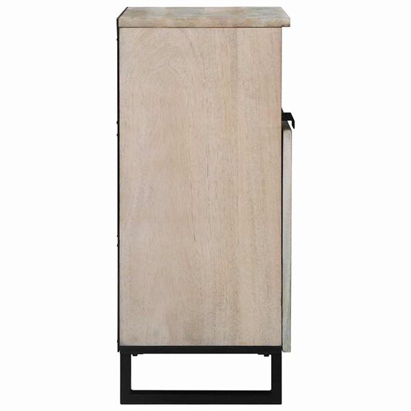 vidaXL Media-s&auml;ilytyskaapit ja hyllyt Valkoinen ja musta