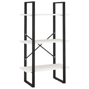 vidaXL Varastohylly valkoinen 60x30x105 cm t&auml;ysi m&auml;nty