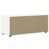 vidaXL TV Kaappi VISNES Valkoinen 100x40x38 cm Engineered Wood