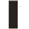 vidaXL Venezia-verho Tumma ruskea 80 x 250 cm 35 mm