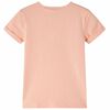 Lasten T-paita vaaleanoranssi 92