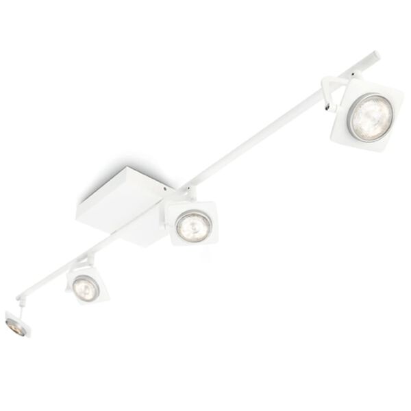 Philips myLiving LED-spottivalo Millennium 4x4,5 W valkoinen 531943116