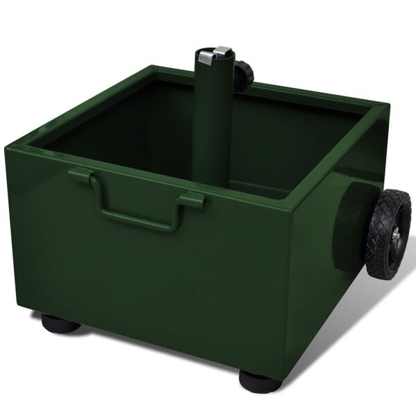 vidaXL P&auml;iv&auml;nvarjoteline/kukkaruukku ulkotiloihin Vihre&auml;